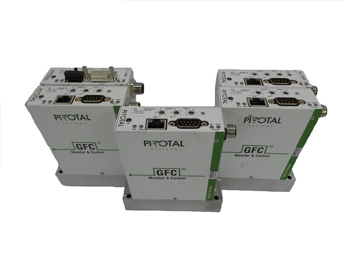 Used Pivotal GFC Mass Flow Controller MFC AMAT 0190-50976 Reseller Lot of 5 Working
