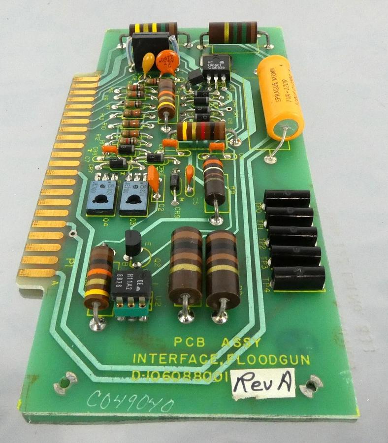 Used Varian VSEA D-106088001 Floodgun Controller PCB Card Working Surplus