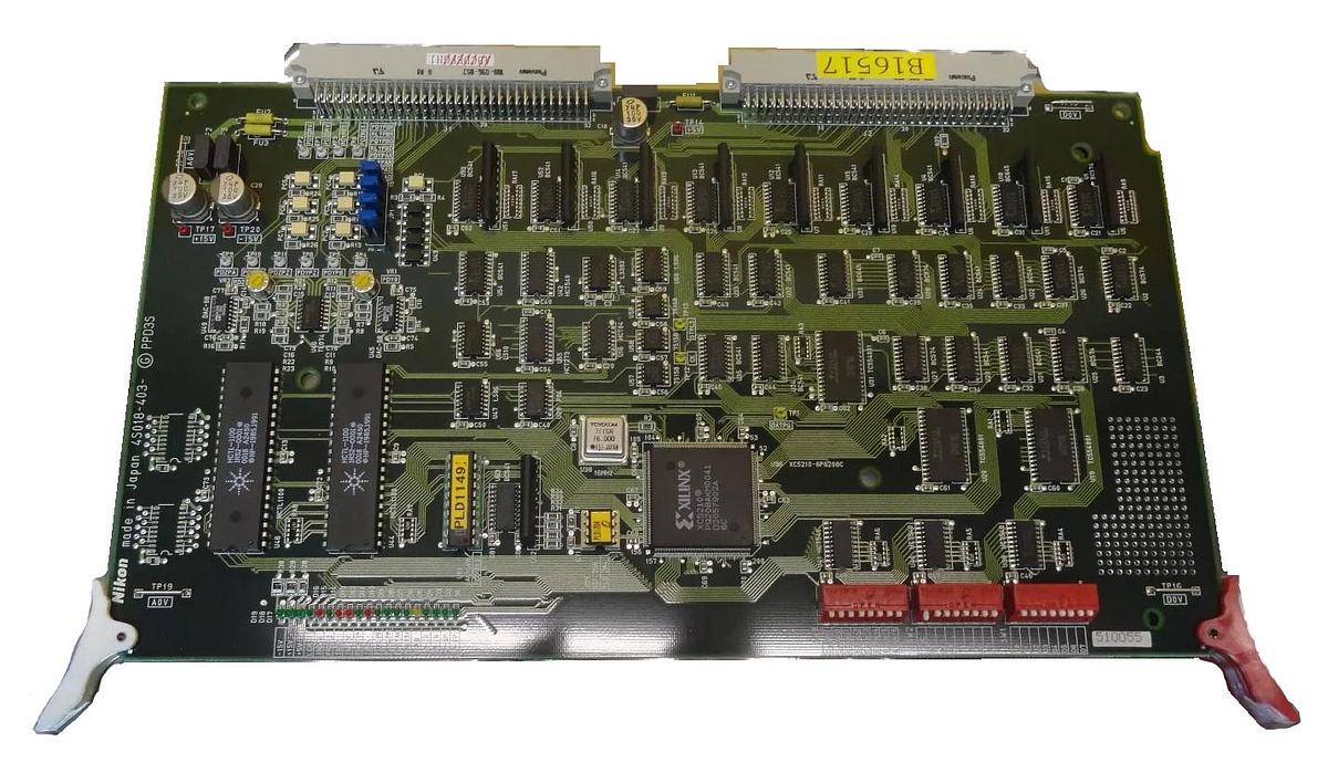 Used Nikon 4S018-403-Ⓖ Processor PCB Card PPD3S NSR-S204B Step-and-Repeat Working
