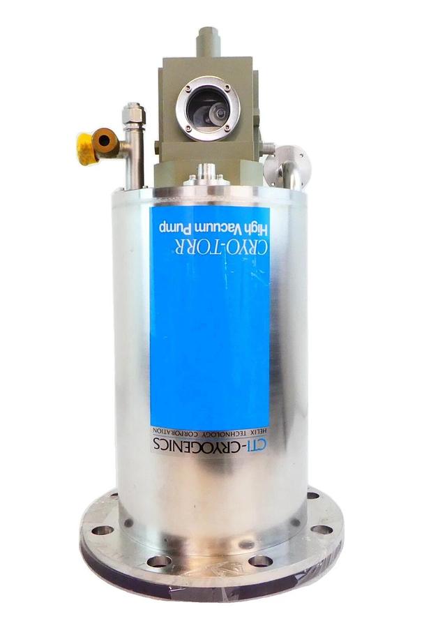 Used CTI-Cryogenics 8033167 High Vacuum Pump CRYO-TORR 8 CRYOPUMP Working Surplus