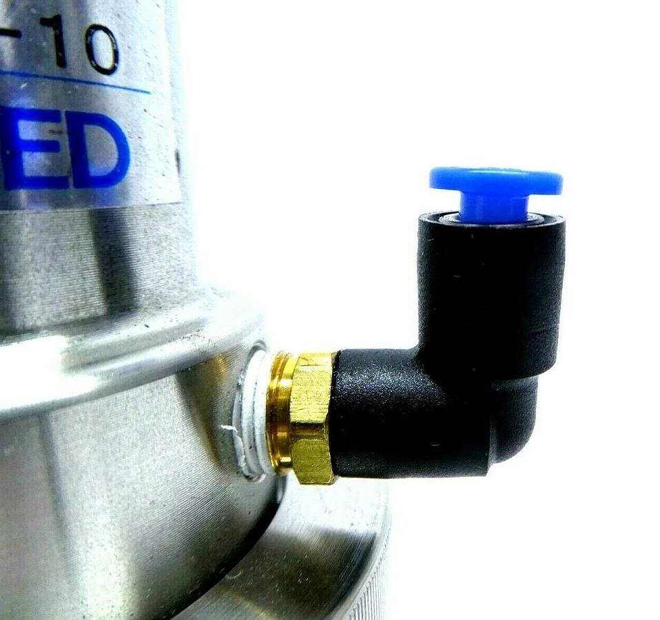 Used Diavac Limited LCAV-25HKT Pneumatic Right Angle Valve Working Surplus