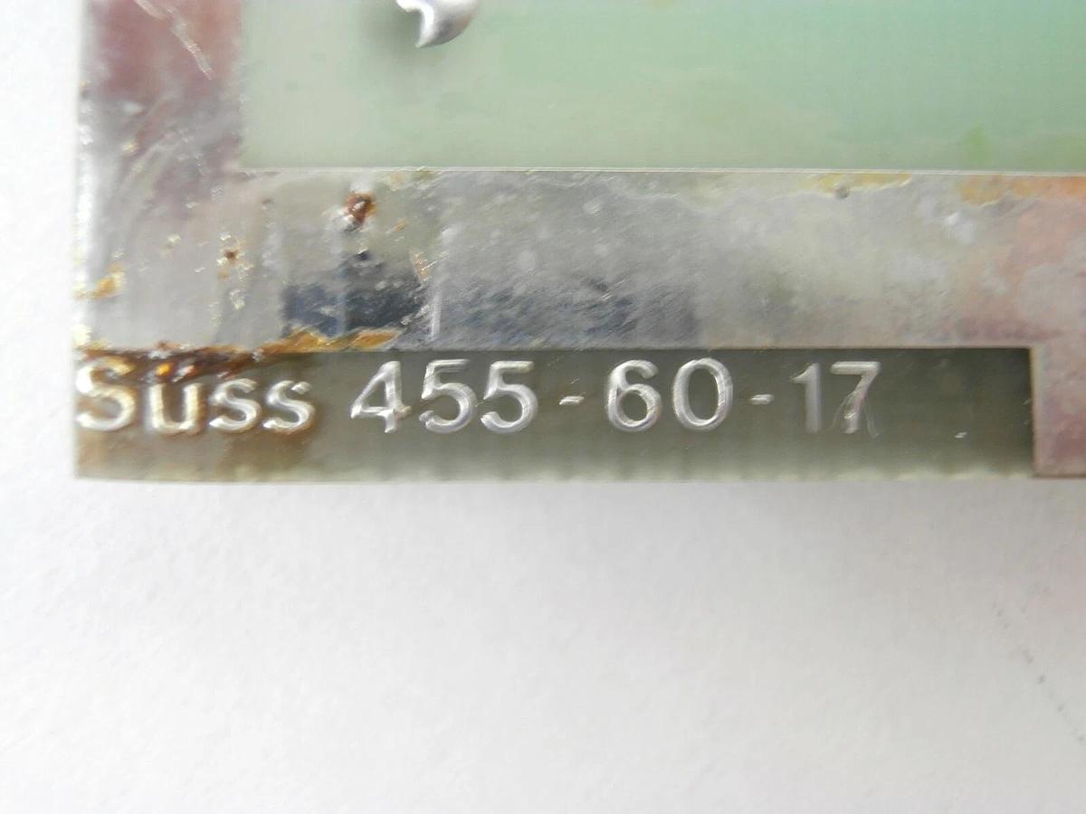 Used Karl Suss 455-60-17 PCB Card 559.17bA MJB 55 Wafer Mask Aligner Working Surplus