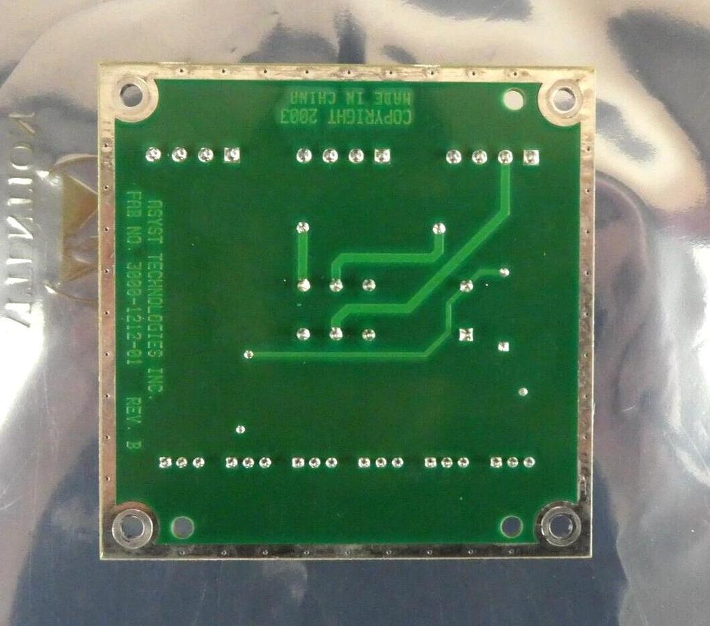 Used Asyst Technologies 3200-1212-01 PCB Assembly IsoPort Wokring Surplus