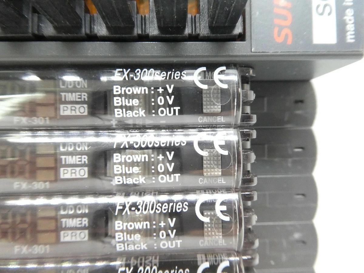 Used Sunx SC Series Sensor-PLC Connection System SC-MIL SC-T8J FX-300 Working Surplus