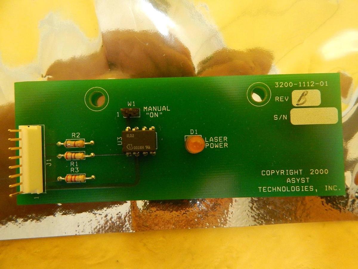 Used Asyst Technologies 3200-1112-01 PCB Card 3000-1112-01 Lot of 5 Used Working