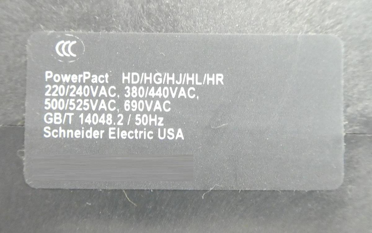 Schneider Electric HGF36050 Circuit Breaker PowerPacT Square D New Surplus