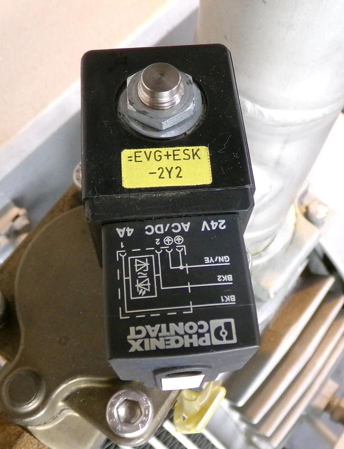 Used Busch RA 0165 D 5A3 ZZZZ Rotary Vane Vacuum Pump Spare Surplus