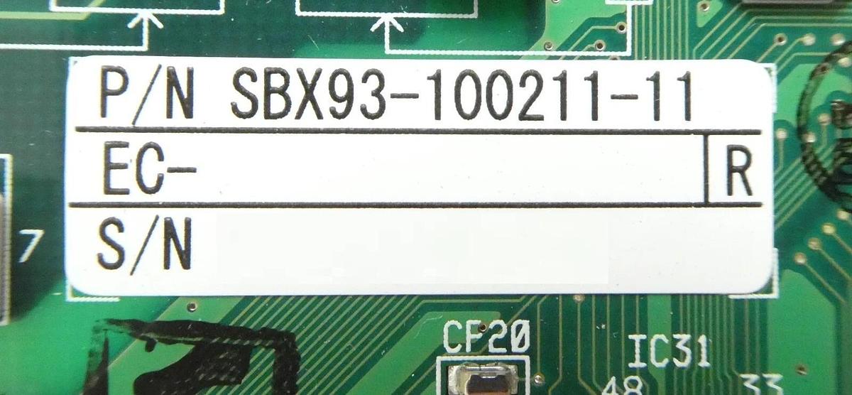 Used Sinfonia Technology SBX93-100211-11 Wafer Load Port PCB AMAT 0190-53694 Working