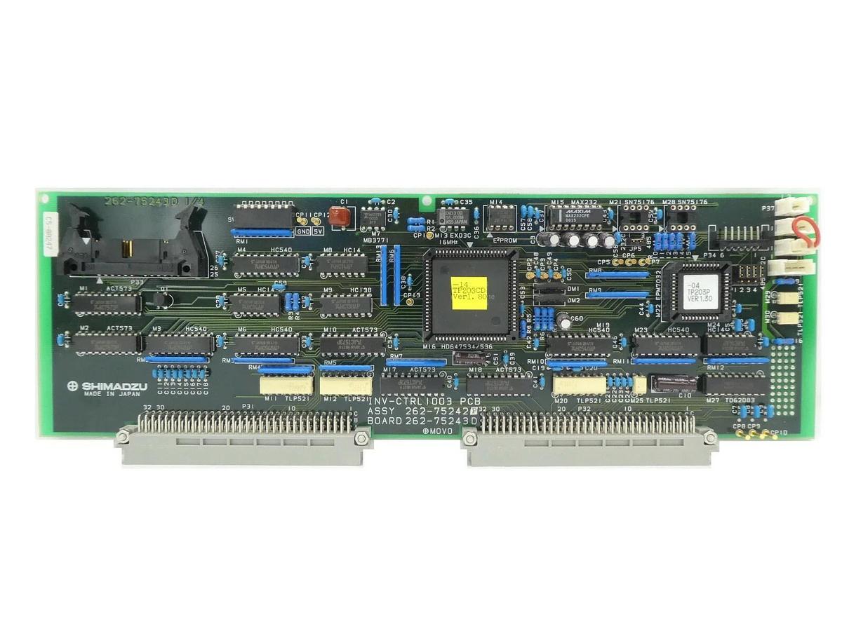 Used Shimadzu 262-75242P Turbo Controller PCB Card INV-CTRL 1003 EI-3203MD Working
