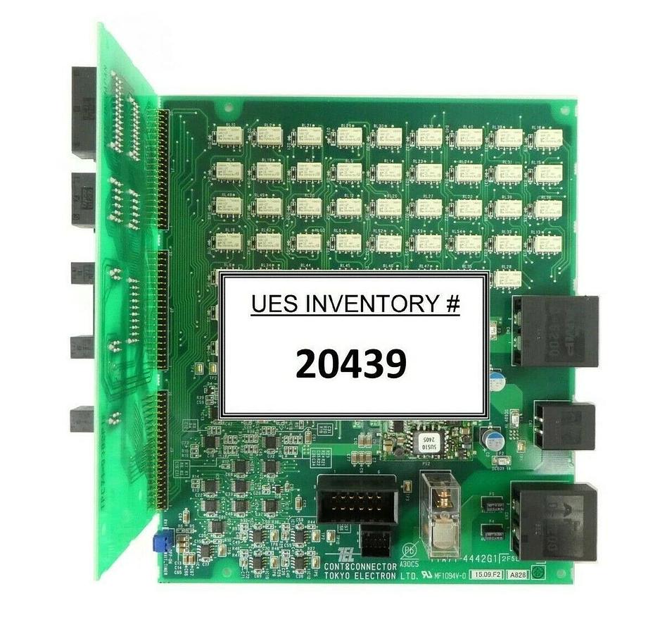 Used TEL Tokyo Electron TYA71-4442G1 Control and Connector PCB Working Surplus