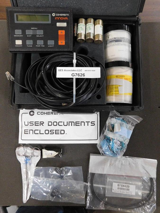 Used COHERENT INNOVA 0169-628-00A Laser Emission, Model I300C