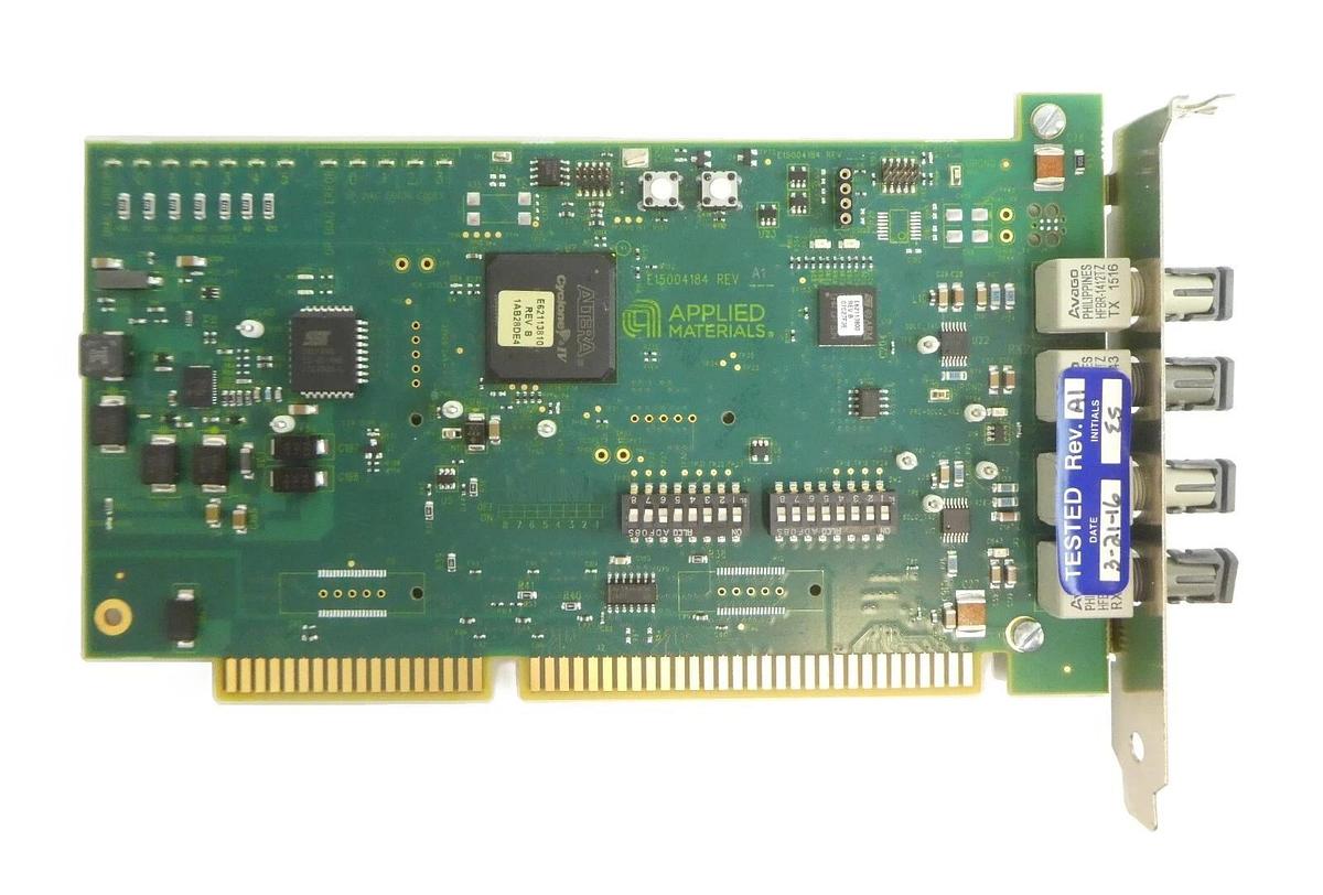 Used AMAT Applied Materials E15004184 ISA Master Loop PCB Card Varian Working Surplus
