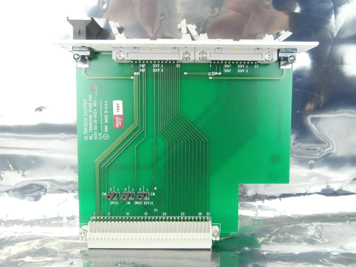 Used Ultratech Stepper 03-20-01124 Transition X Stage ASH PCB Card Rev. D Titan Used