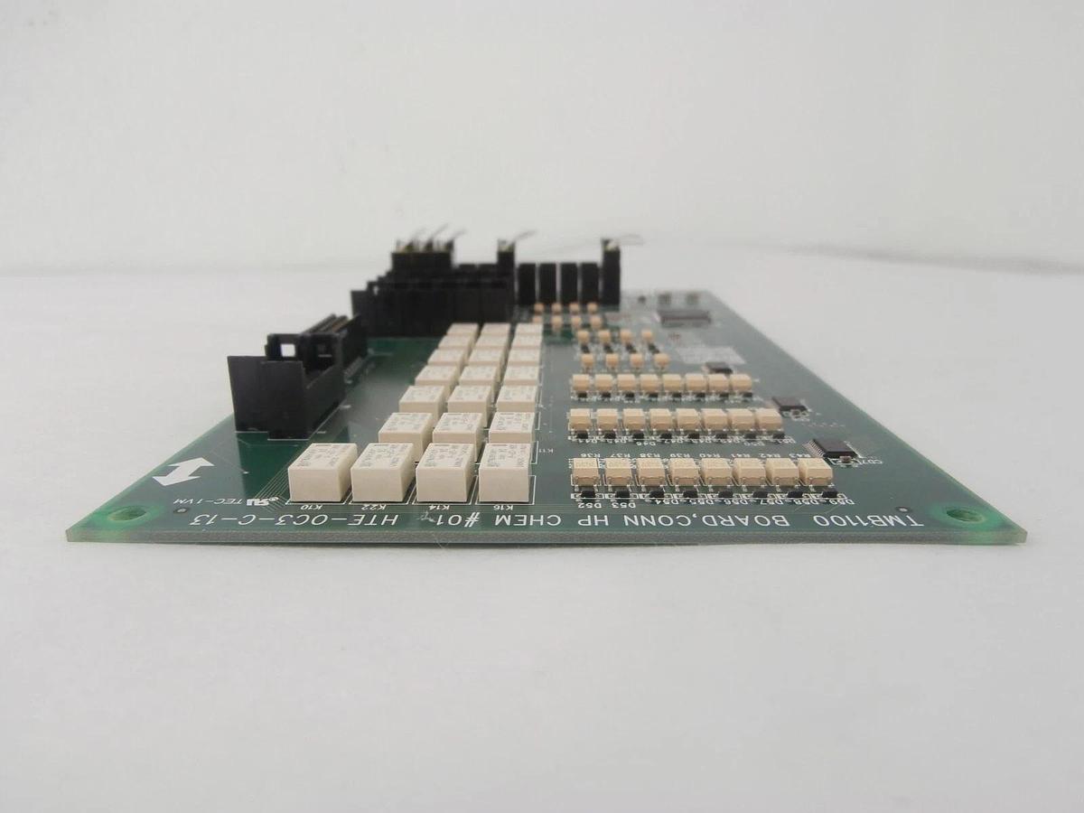 Used TEL Tokyo Electron HTE-0C3-C-13 CONN HP CHEM #01 PCB TMB1100 Lithius Working