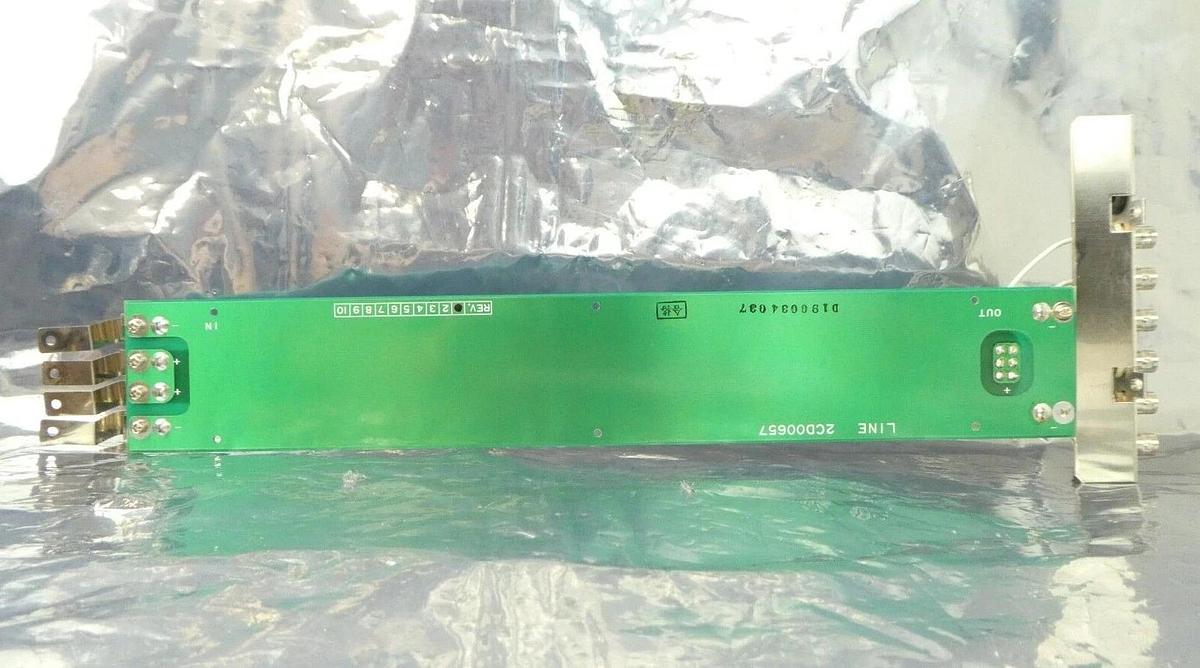 Used Yaskawa 2CD00657 Linear Motor Interconnect PCB D190034037 Nikon NSR Working