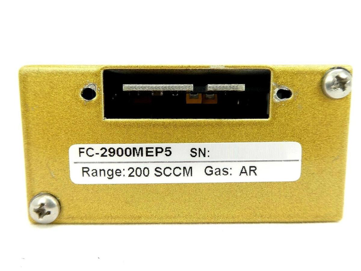 Used Tylan FC-2900MEP5 Mass Flow Controller MFC 200 SCCM Ar 2900 Series Working Spare