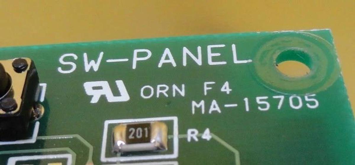 Used TEL Tokyo Electron MA-15705 LED Panel Board PCB SW-PANEL Used Working