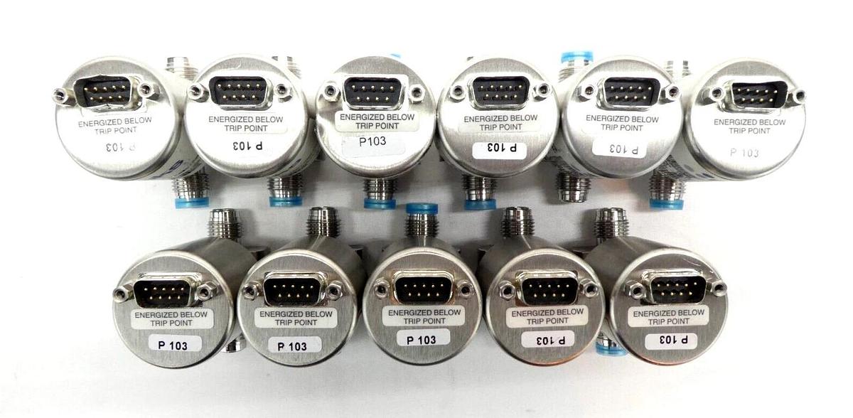 Used MKS Instruments 52B13TCH2BA600 Baratron Pressure Switch Reseller Lot of 11 Spare