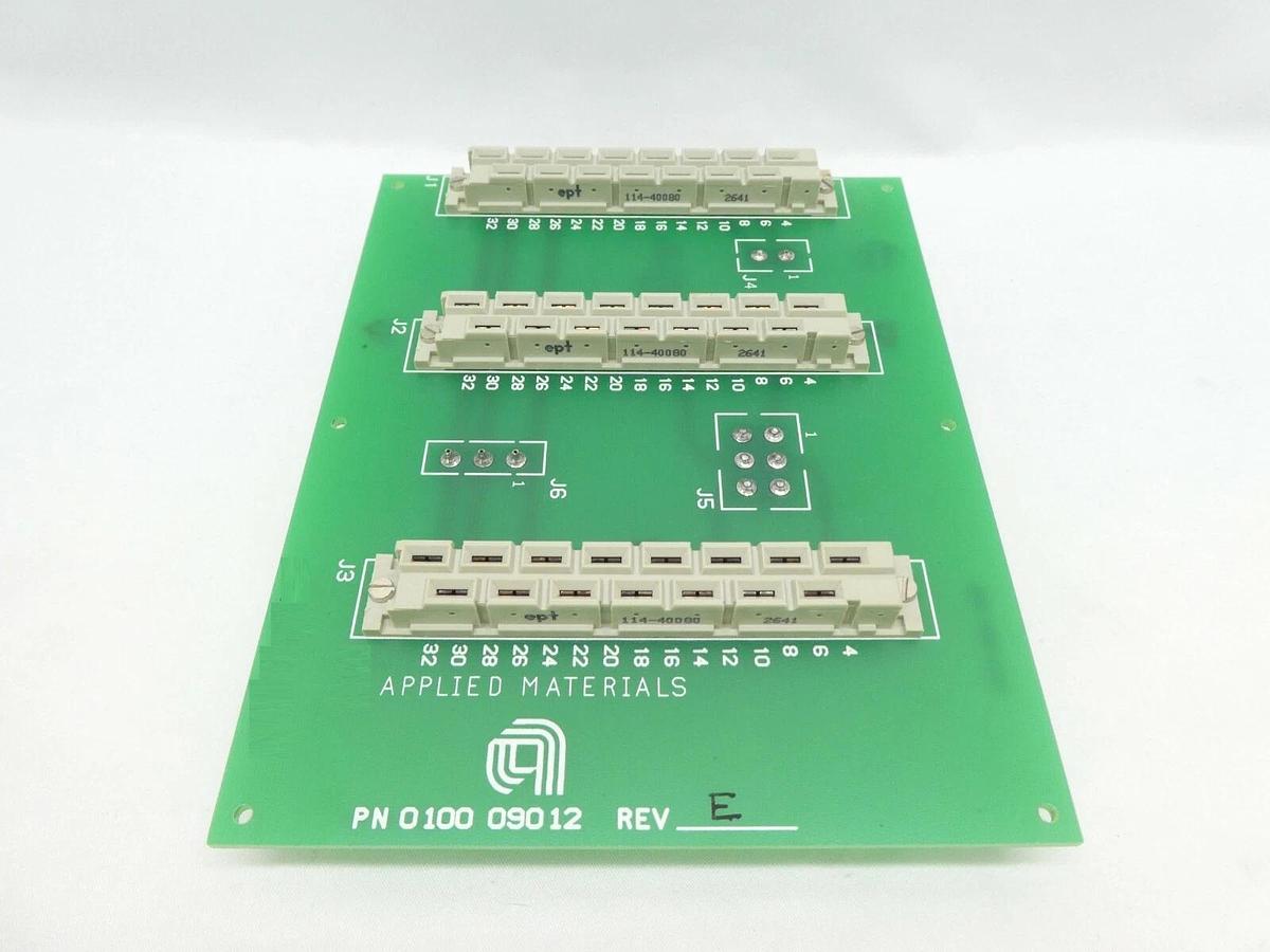 Used AMAT Applied Materials 0100-09012 Power Supply Backplane PCB P5000 Working Spare