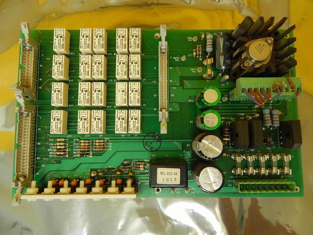Used SVG Silicon Valley Group 99-80295-01 Power Supply Safety Reset PCB Rev. A Spare