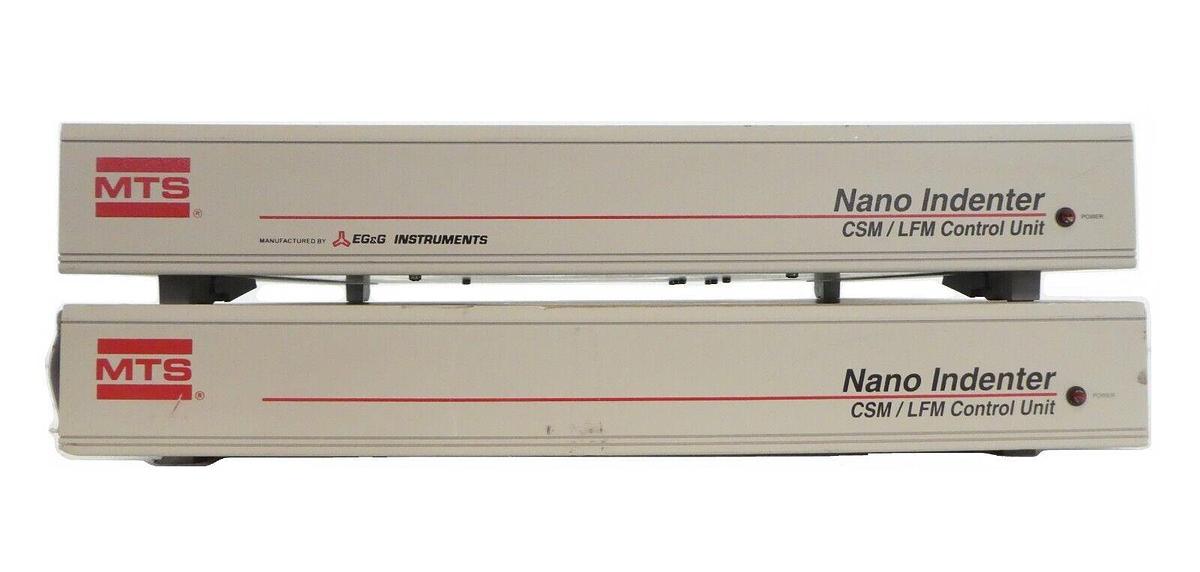 Used EG&G Instruments 7220 NI Nano Indenter CSM/LFM Control Unit MTS Lot of 2 Surplus