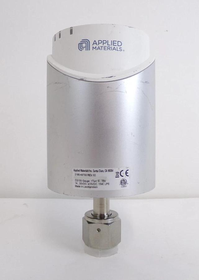 Used AMAT Applied Materials Baratron Transducer CG100 Lot of 3 Surplus