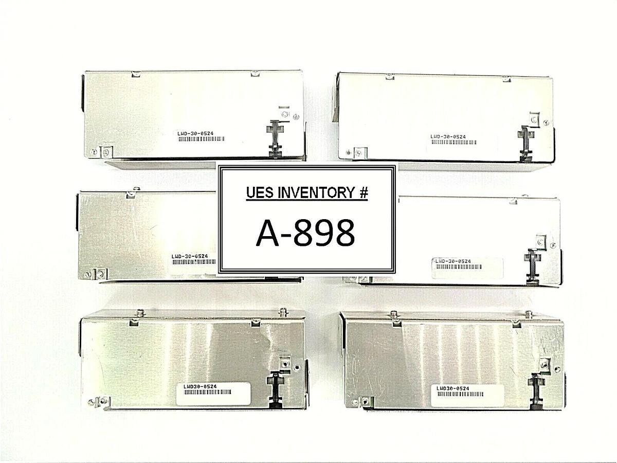 Used Nemic-Lambda LWD30-0524 Power Supply LWD-30-0524 Reseller Lot of 6 Working Spare
