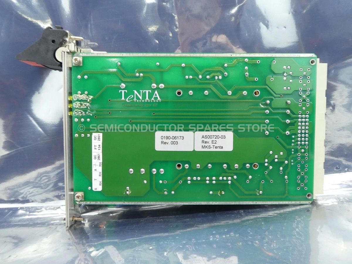 Used MKS Instruments Tenta AS00720-03 PCB Card cPCI PWRS-0720 AMAT 0190-06173 Working
