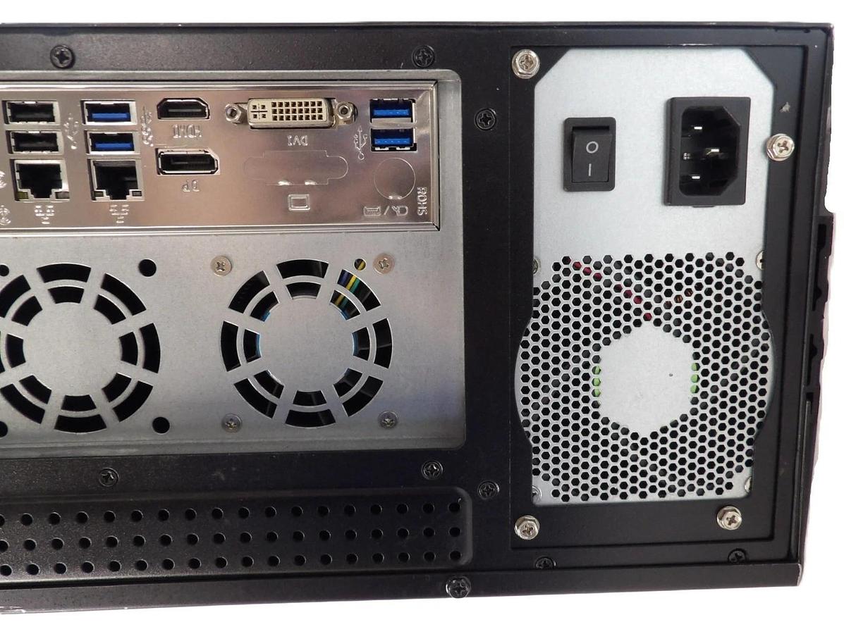 Used SuperLogics SL-4U-WS-PD-C236SAE-HA Rack Mount Server PC Working