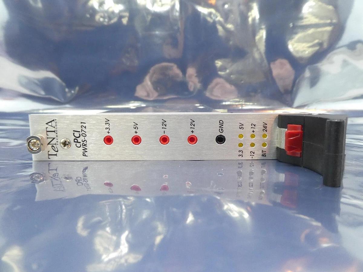 Used TeNTA PWRS-0721 cPCI Power Board PCB Card MKS AS00721-06 AMAT 0190-28493 Working