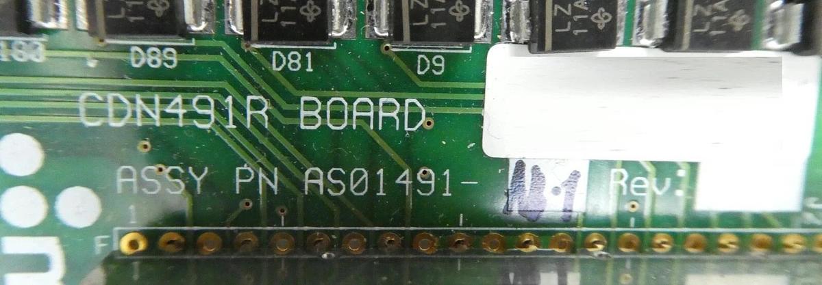Used MKS Instruments AS01491-AB-1 PCB Card CDN491R AMAT 0190-27072 Producer Working