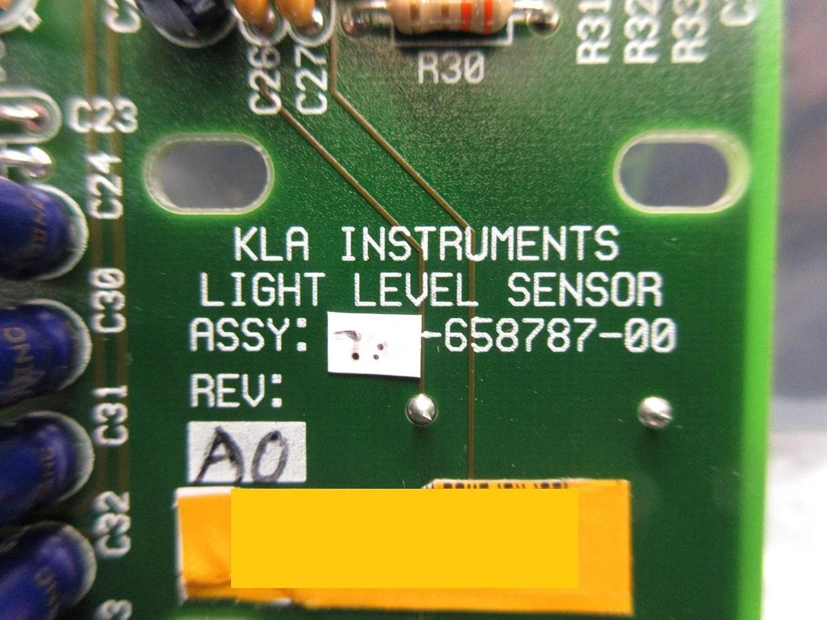 Used KLA Instruments 710-658787-00 Light Level Sensor Board PCB 2132 200mm Wafer Used