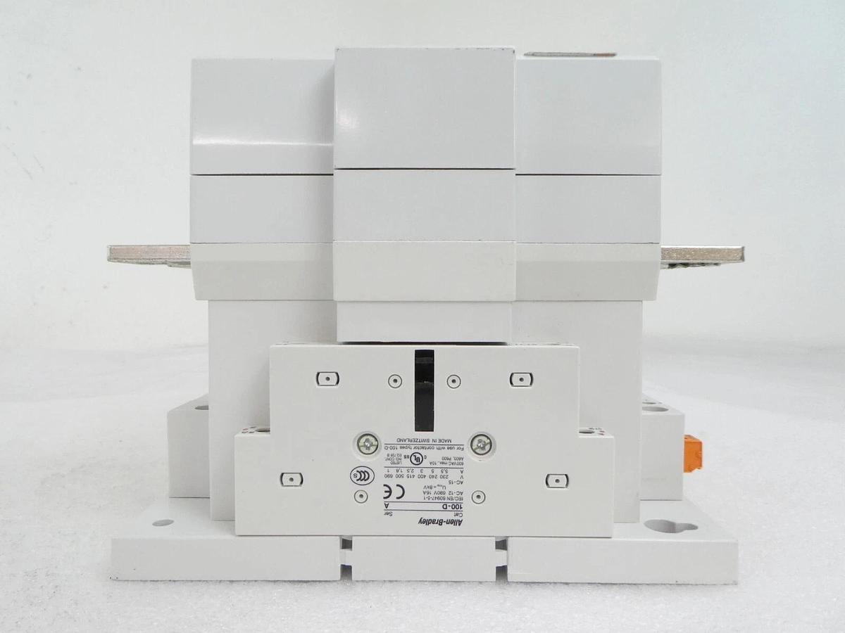 Used AB Allen-Bradley 100-D420 Industrial Contactor 100-D 110-130V Working Surplus