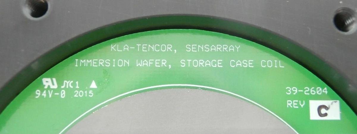 Used KLA-Tencor 39-2604 Immersion Wafer Storage Case Coil PCB SensArray HT-350 Spare
