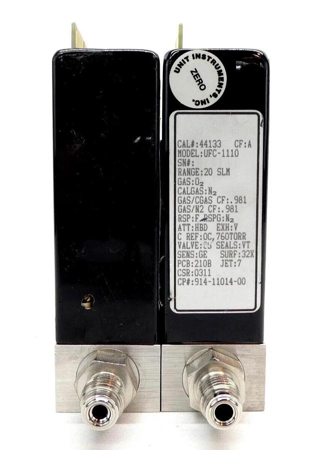 Used UNIT Instruments UFC Mass Flow Controller MFC UFC-1100A UFC-1110 Lot of 17