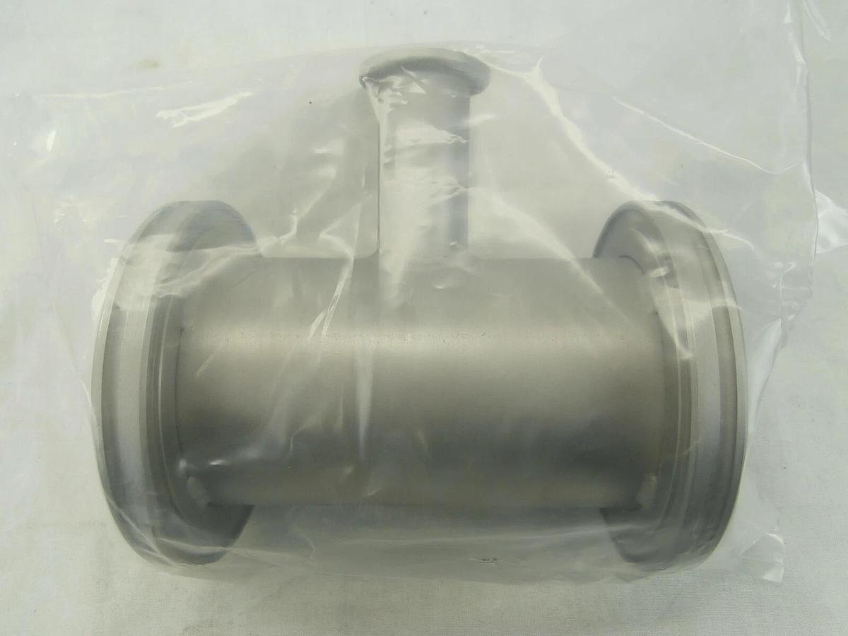 Refurbished Edwards B4138 High Vacuum Tube Tee ISO80 ISO-K NW25 iQDP Series Refurbished