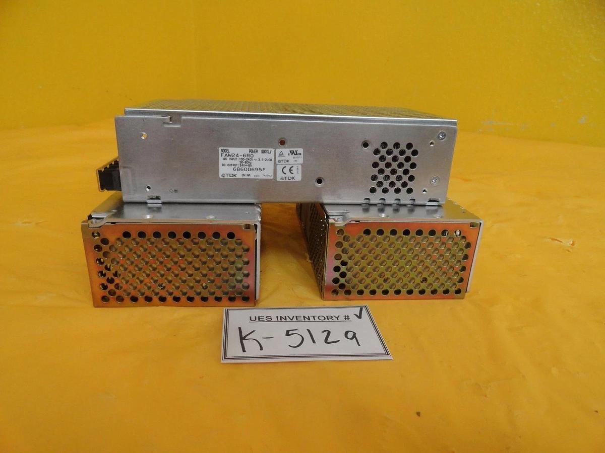 Used TDK FAW24-6R0 Power Supply Reseller Lot of 3 Used Working