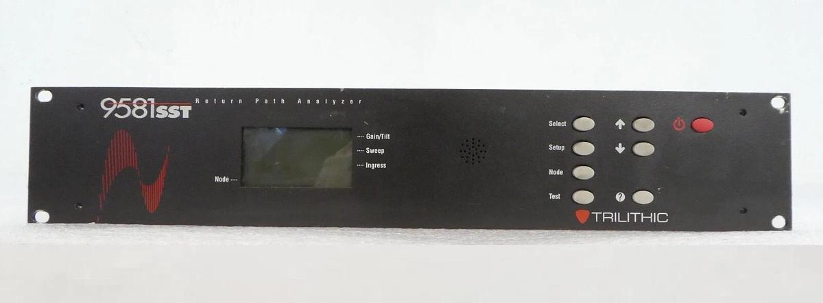 Used Trilithic 9581SST Return Path Analyzer Reseller Lot of 3 Untested Spare Surplus