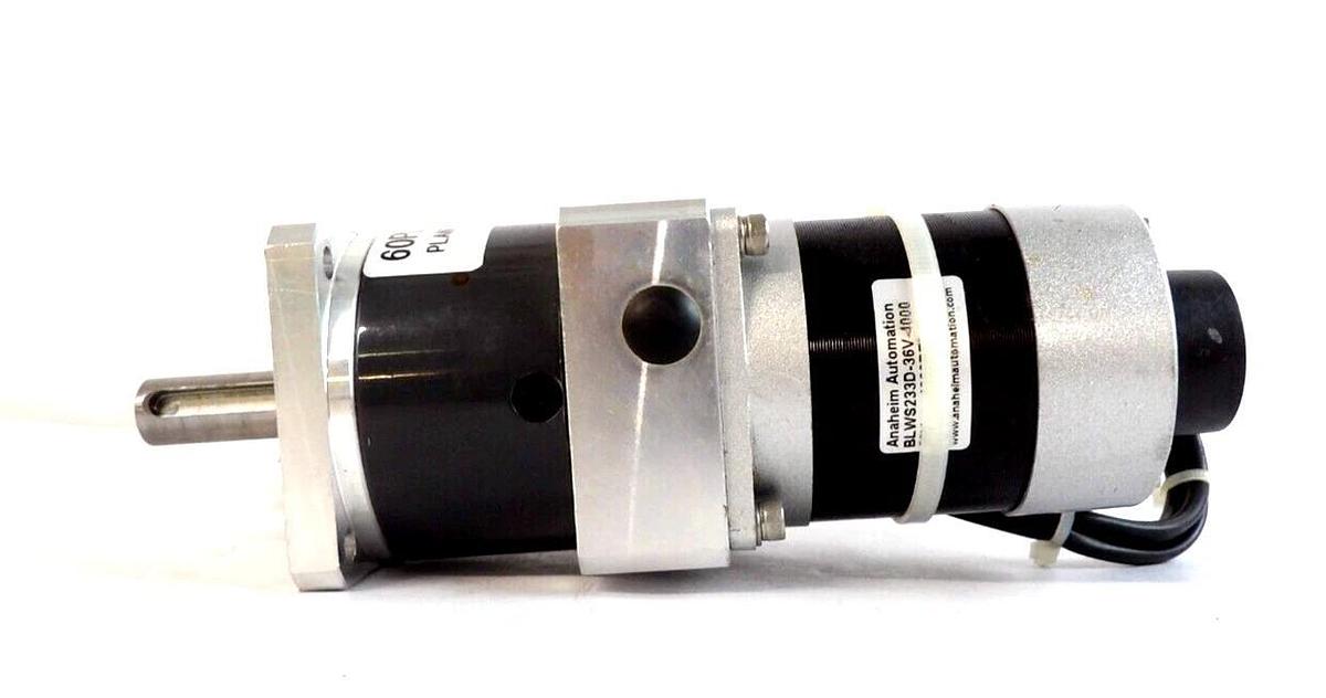 Used Anaheim Automation BLWS233D-36V-4000 Spin Motor S Cubed Flexi Lot of 3 Working
