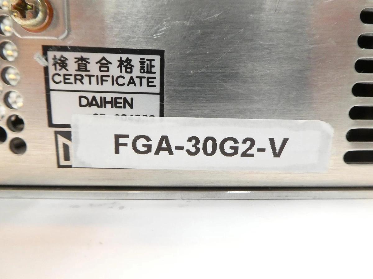 Used Daihen FGA-30G2-V RF Generator 3000W @ 40.38MHz TEL Working Surplus