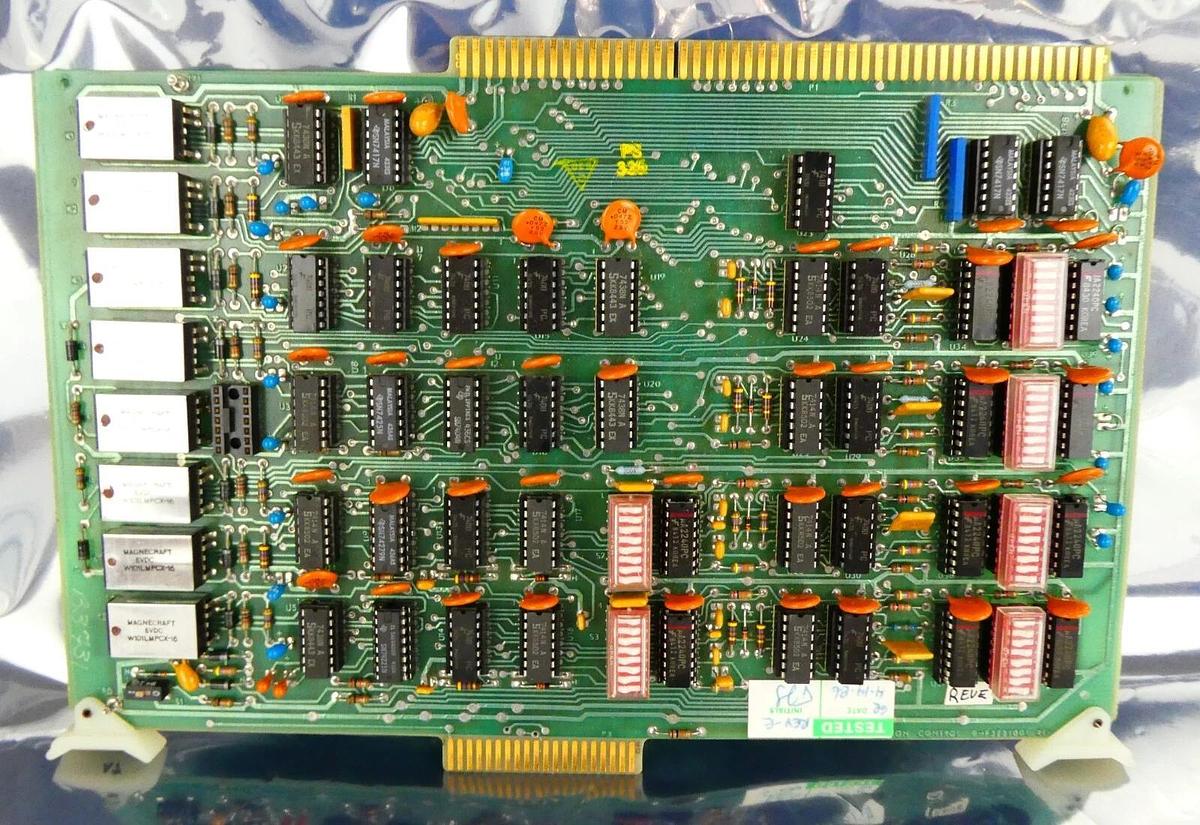 Used Varian VSEA D-F3221001 Regeneration Control PCB Card Rev. E Working Surplus