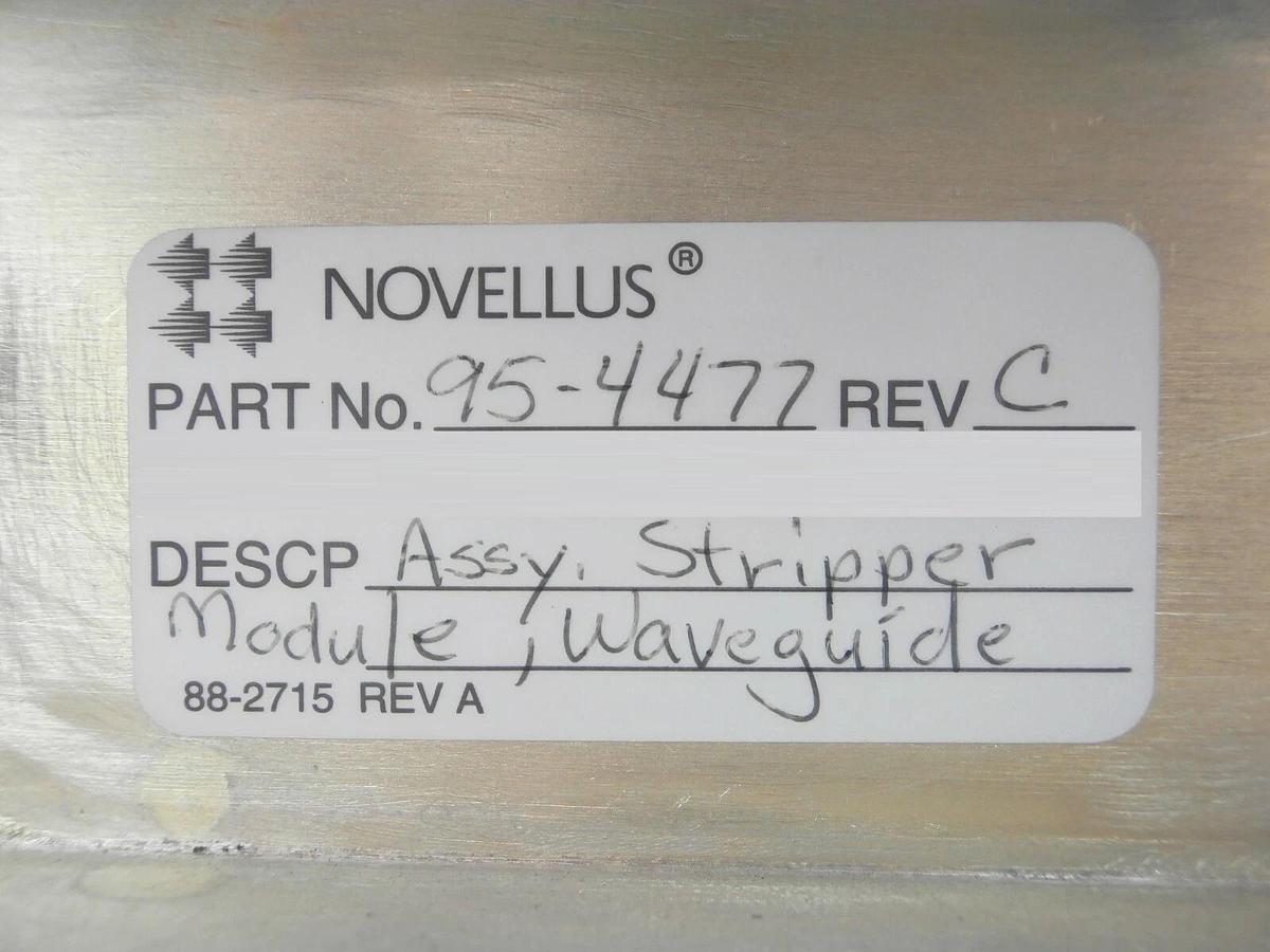 Used Novellus 95-4477 Stripper Module Waveguide GaSonics Aura 2000LL 200mm Working
