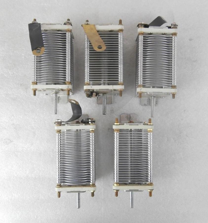 Used Mattson Technology 044-20000-00 RF Coupling Capacitor Reseller Lot of 5 Working