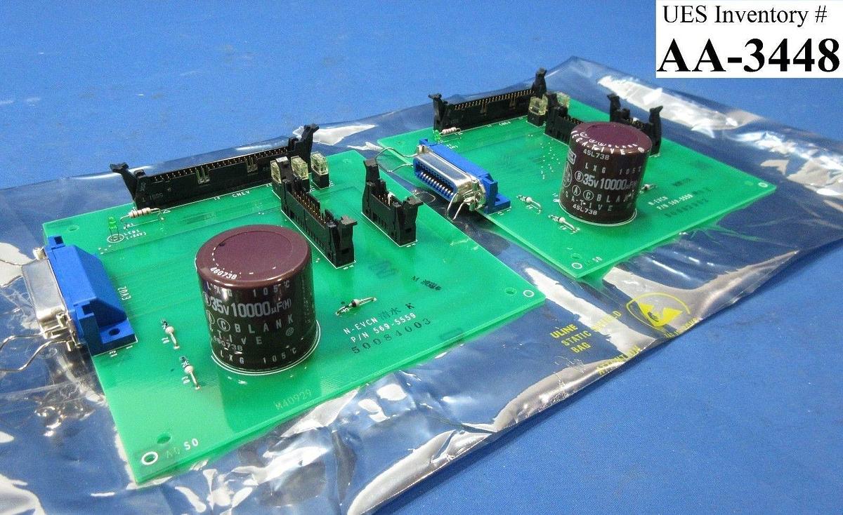 Used Hitachi 569-5559 N-EVCN PCB Hitachi S-9380 SEM Lot of 2 Used Working