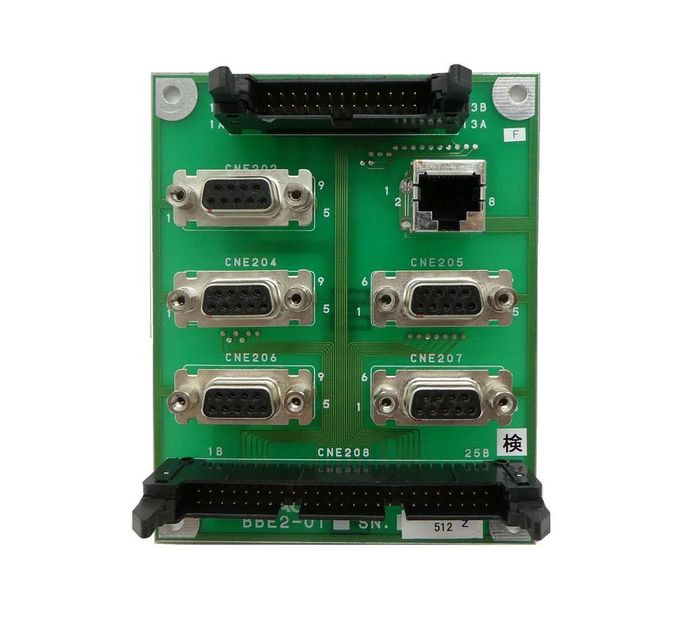 Used Hitachi BBE2-01 Interface Board PCB M-712E Shallow Trench Etcher Working Spare