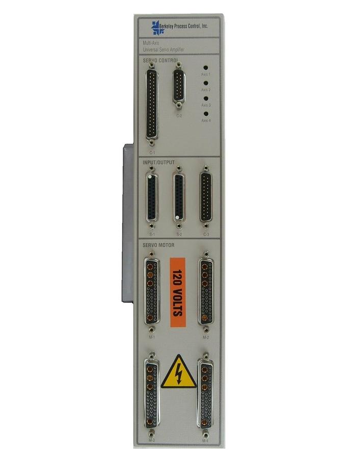 Used Berkeley Process Control USA2-11-28-UR Multi-Axis Universal Servo Amp Working