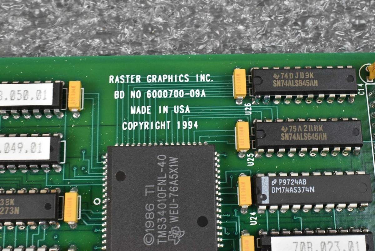 Used RGI 6000700-09A PCB RG700 VME Board