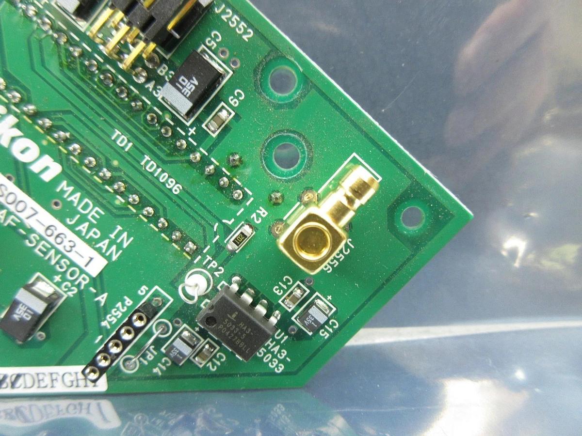 Used Nikon 4S007-663-1 Relay Sensor Board PCB FIAAF-SENSOR-A NSR-S306C System Used