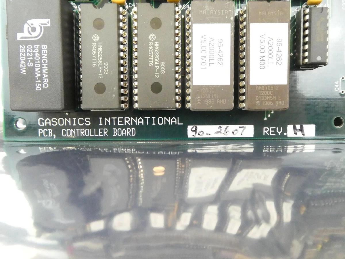 Used GaSonics International 90-2607 PCB Controller Board Rev. H Aura A-2000LL Working