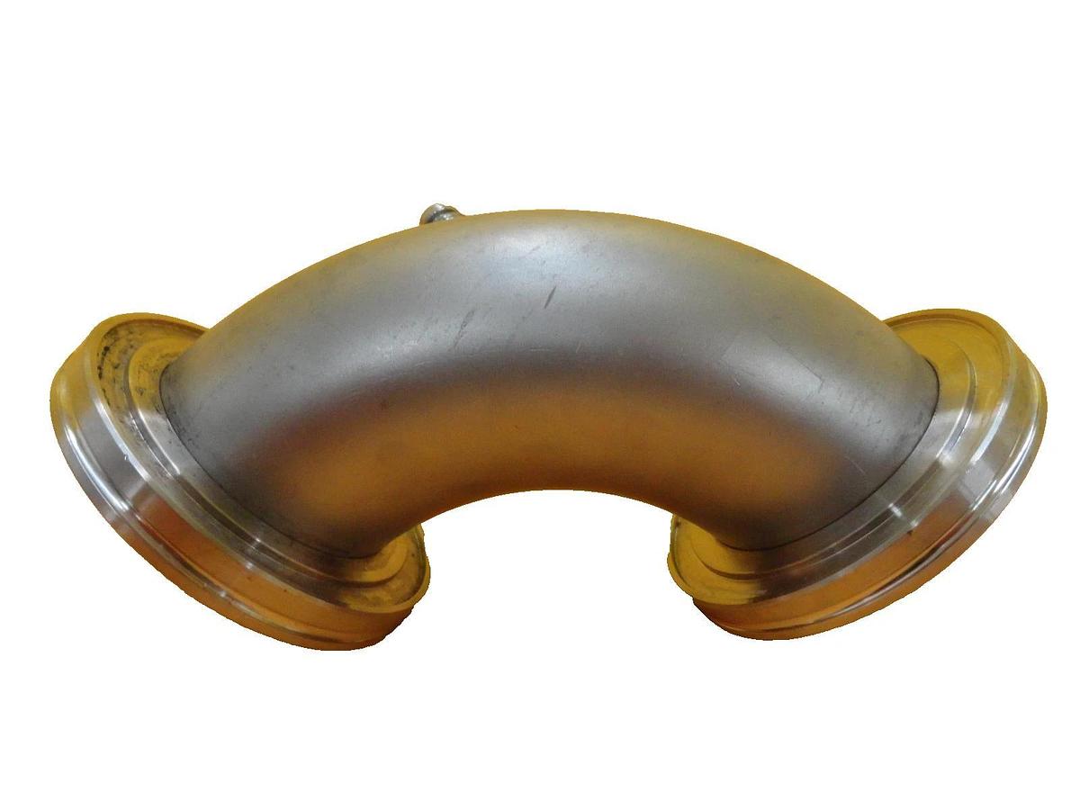 Used MKS Instruments High Vacuum Elbow Tee 90° ISO63 4VCR Stainless Steel Working